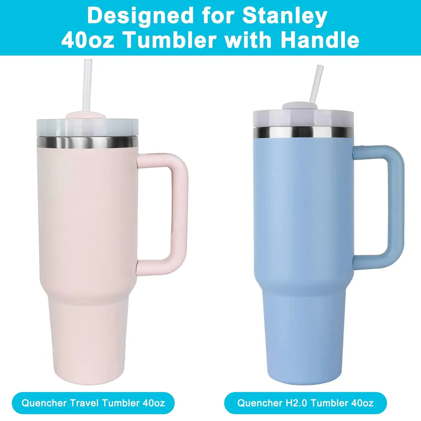 Snack Bowl for Stanley 40 oz Tumbler with Handle, Cup Snack Bowl