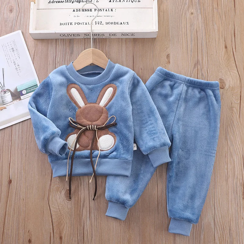 3PCS Winter Bear Outfit For Kids