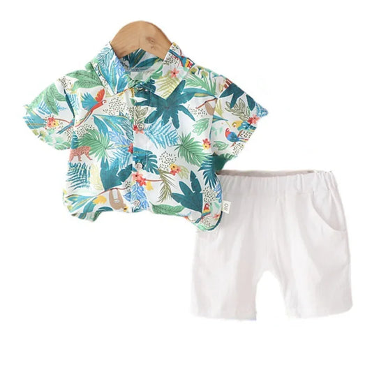 New Summer Baby Boys Clothes Suit Children Outfits Fashion Toddler