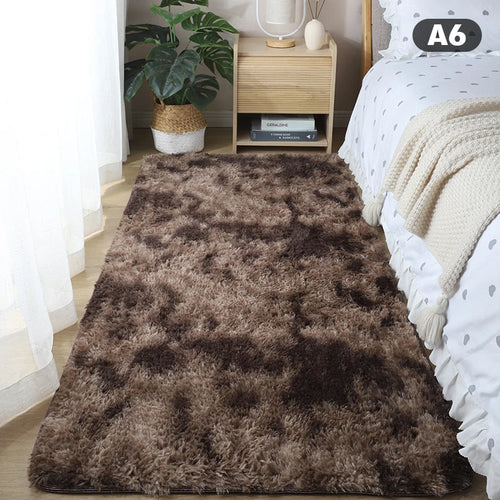 Nordic Thick Carpet Plush Living Room Bedroom Bed Blanket Floor