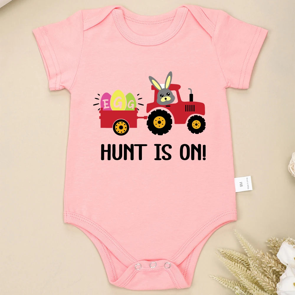 Easter Baby Onesie 6M-24M HUNT IS ON