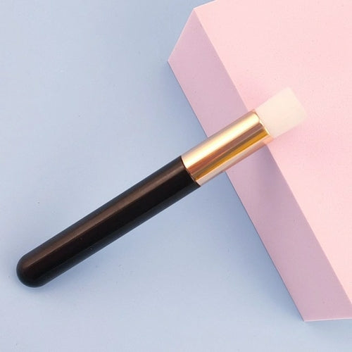 Soft Eyelash Extension Cleaning Brush Crystal Bead Handle