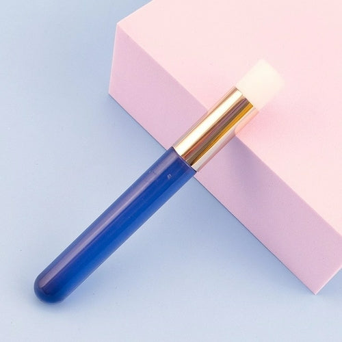 Soft Eyelash Extension Cleaning Brush Crystal Bead Handle