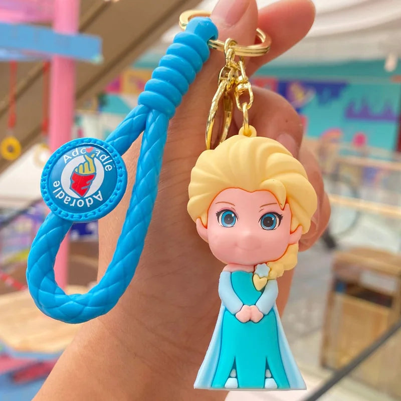 Disney Stitch Keychain 5-Pack - Cute Lilo & Stitch Keyrings, Durable Anime Keychains for Women Men Kids, Multi-Color Gift Set