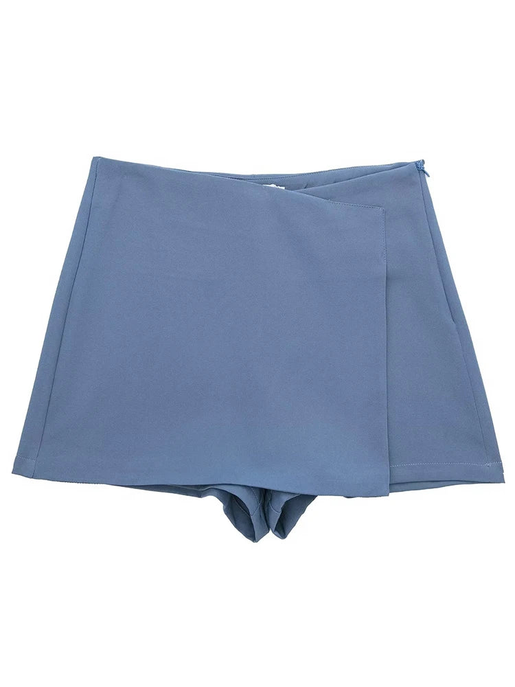 Willshela Women's Side Zipper Skirts /Shorts
