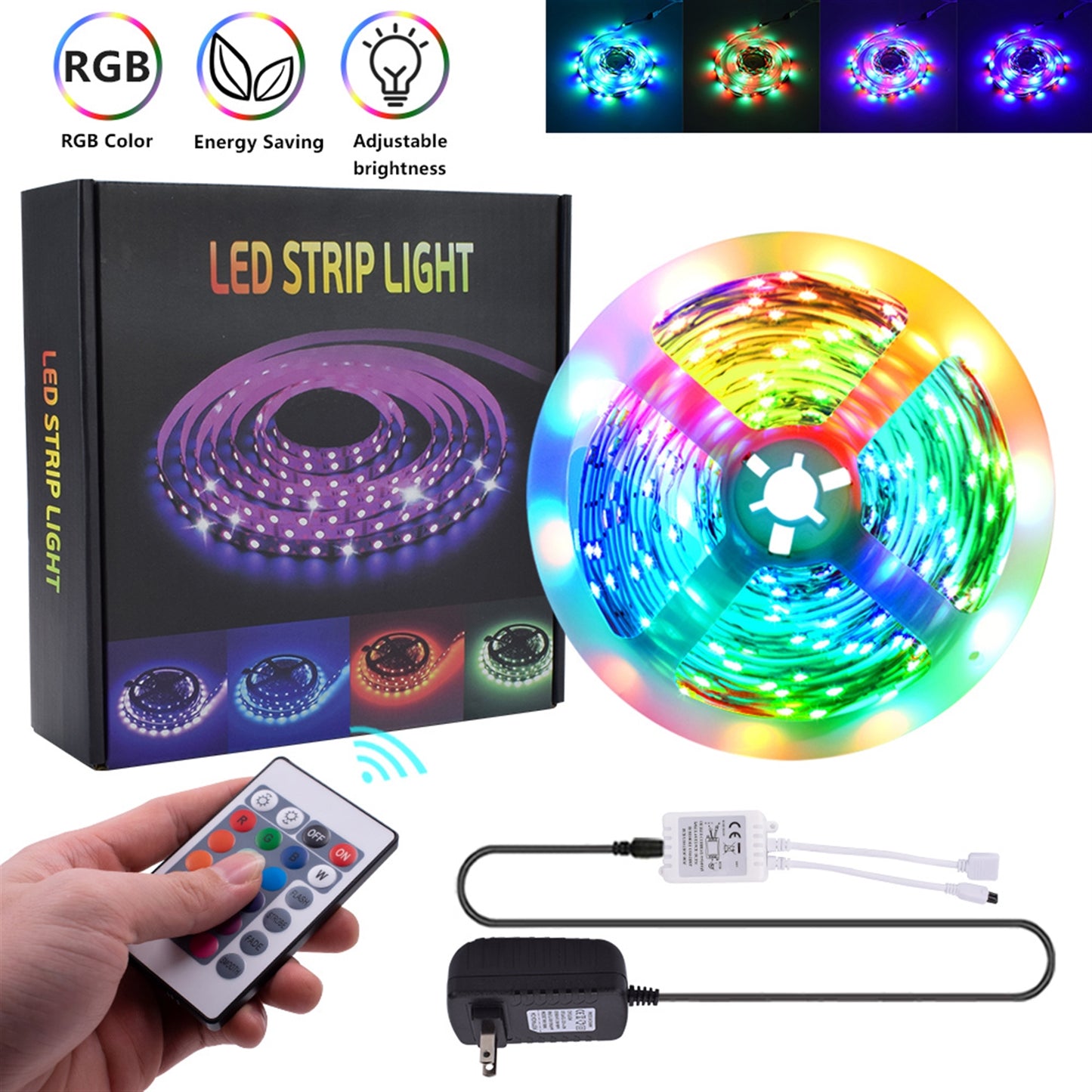 LED Light Strip W/Remote