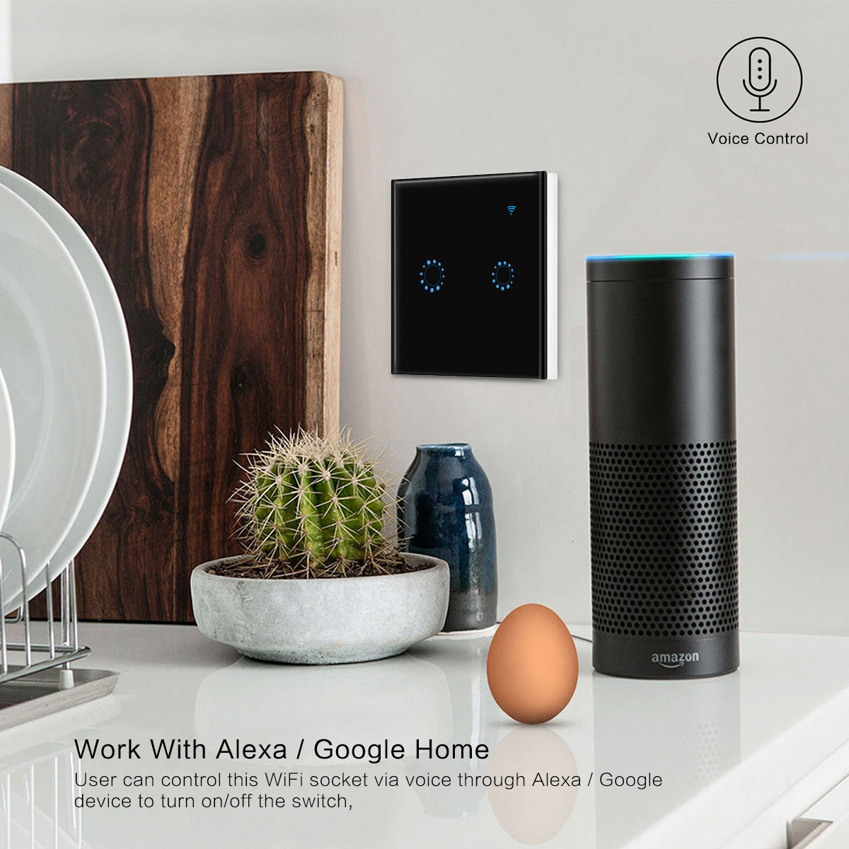 Smart Home Touch Switch EU Standard