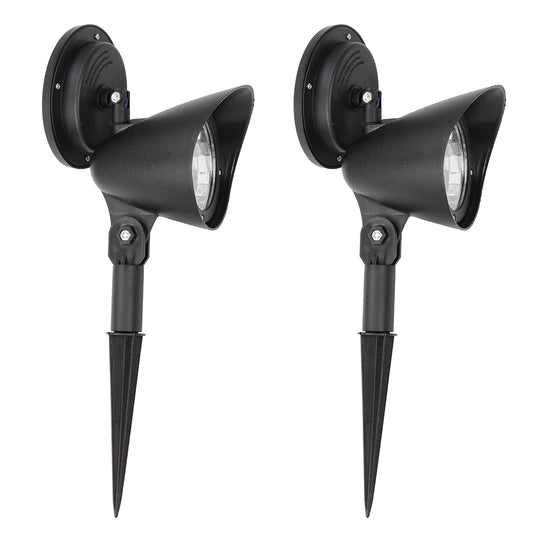 2pcs Solar LED Spotlight