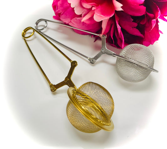 Squeeze Handle Mesh Ball Infuser