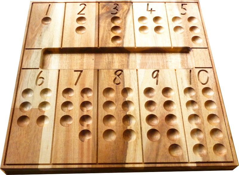 QToys Australia (USA) NATURAL COUNTING BOARD