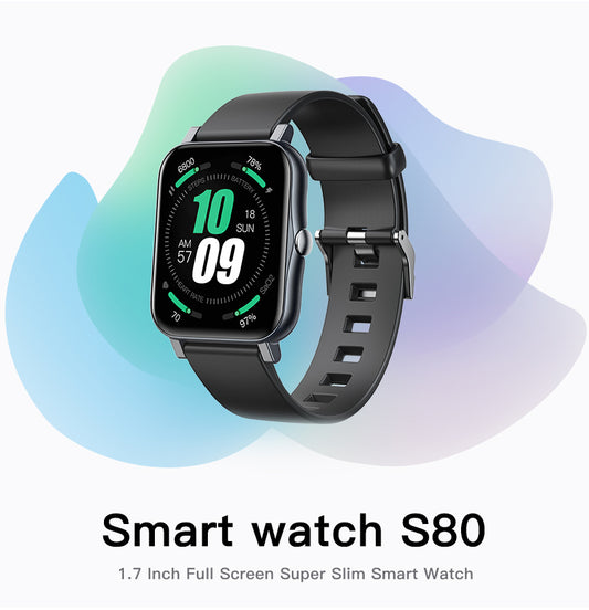 Full Screen Waterproof Ultra-Thin Smartwatch 8 Colors