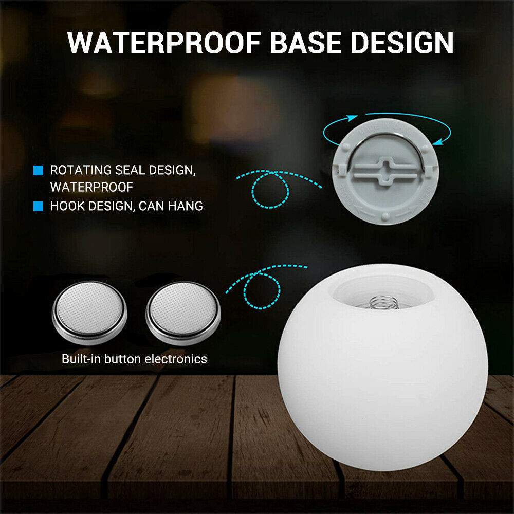 FLOATING LED BALL 16 COLORS WITH REMOTE