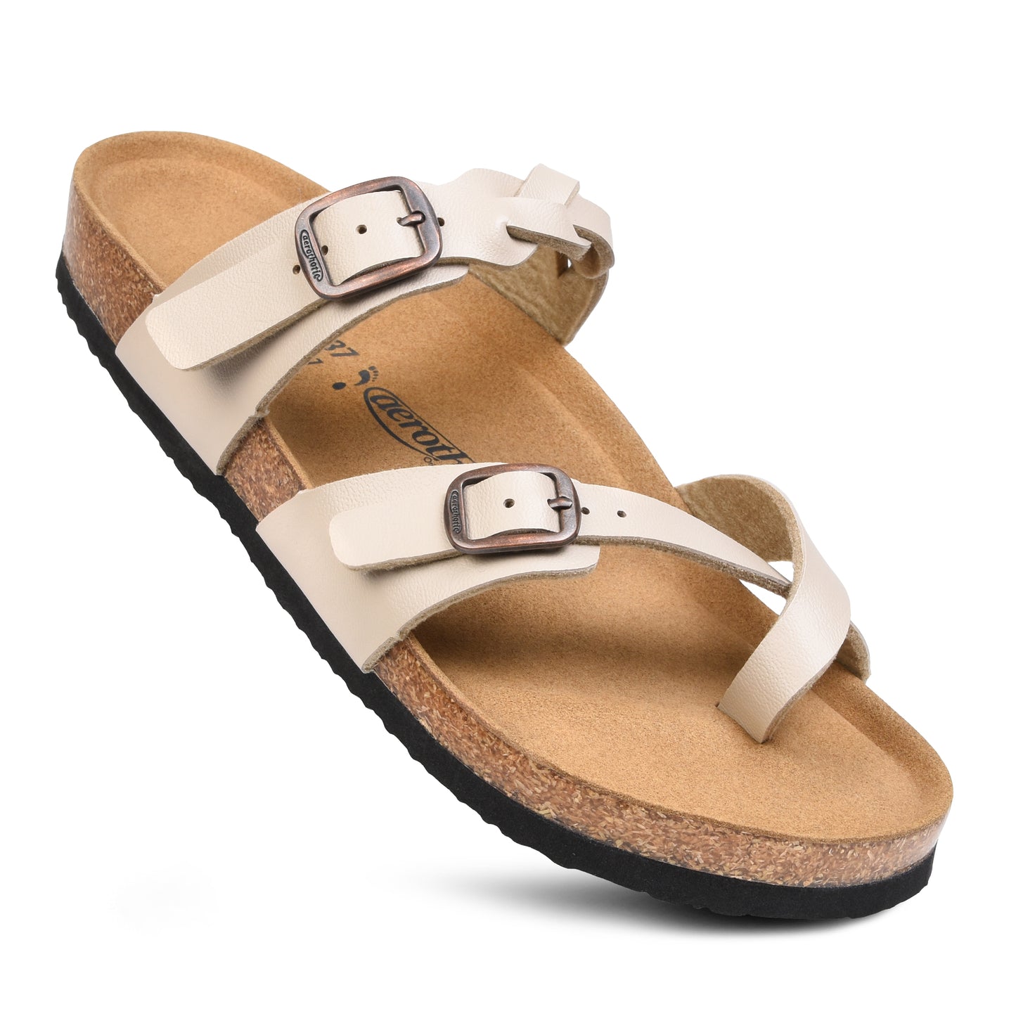 Aerothotic Irenic Women's Soft Strappy Slide Sandal