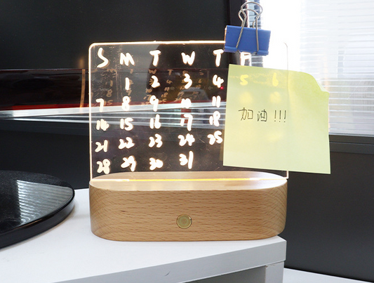 Modern Message Board Table lamp