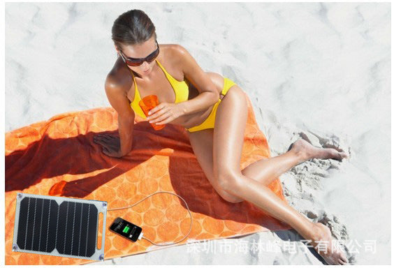 Portable Solar Power Pad