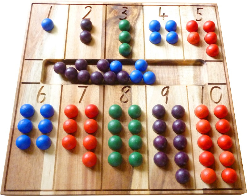 QToys Australia (USA) NATURAL COUNTING BOARD