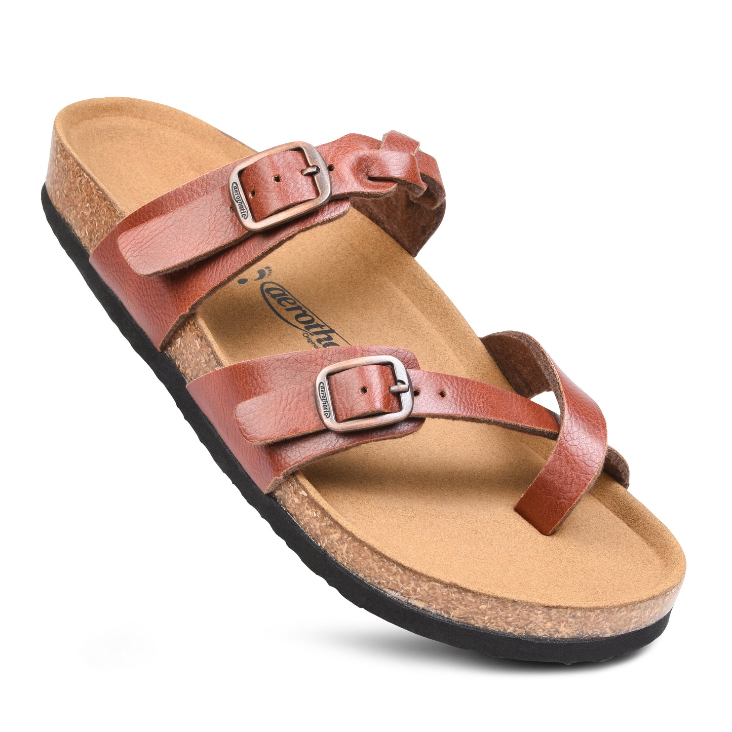 Aerothotic Irenic Women's Soft Strappy Slide Sandal