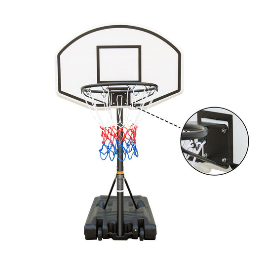 Portable Poolside Basketball Hoop Swimming Pool 3.1ft to 4.7ft