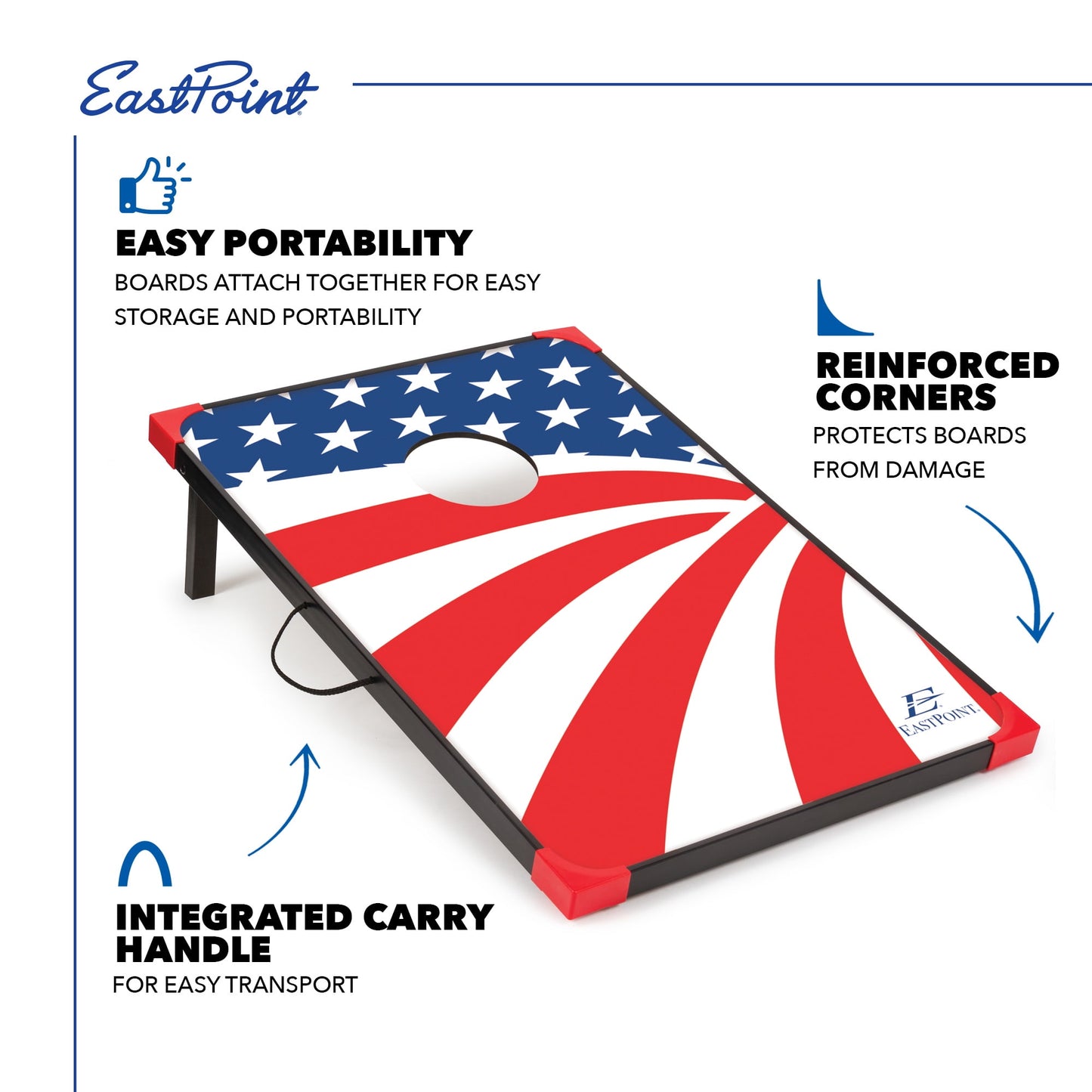 EastPoint Sports Americana Cornhole Boards