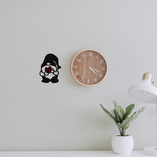 Gnome Heart - Metal Wall Art
