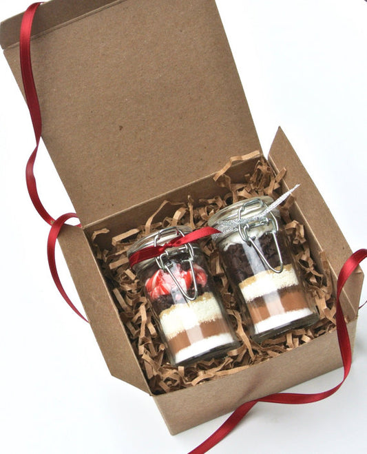 Gourmet Hot Chocolate Gift Set, 2 Mini Hot Cocoa