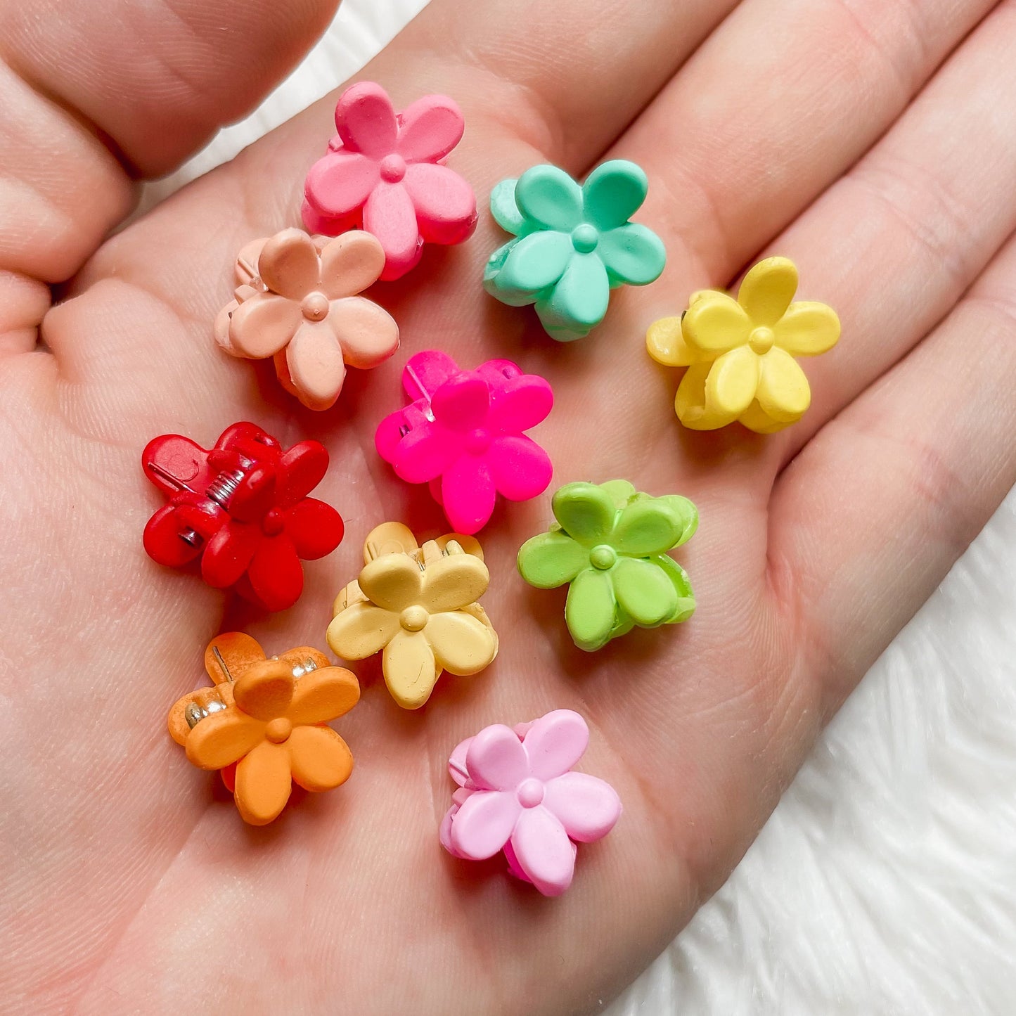 Mini Flower Clip Set