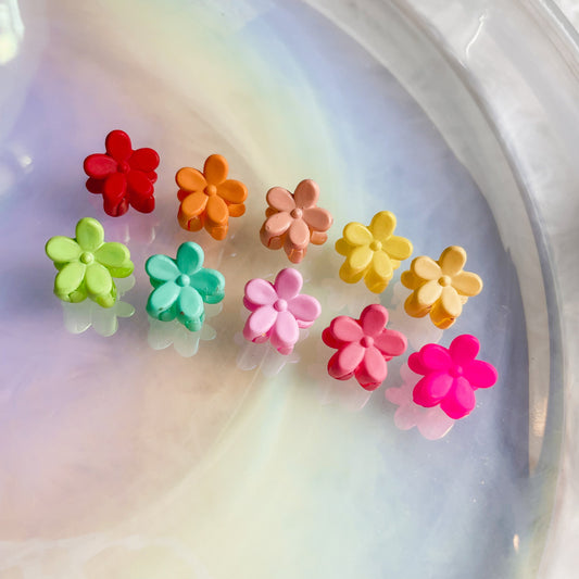Mini Flower Clip Set
