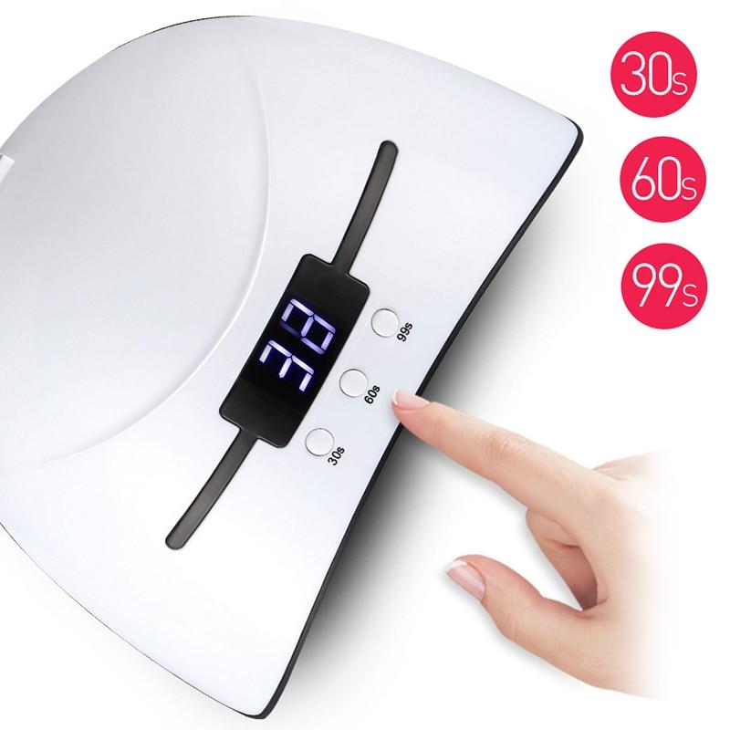 Acrylic Gel UV LED Nail Curved Lamp