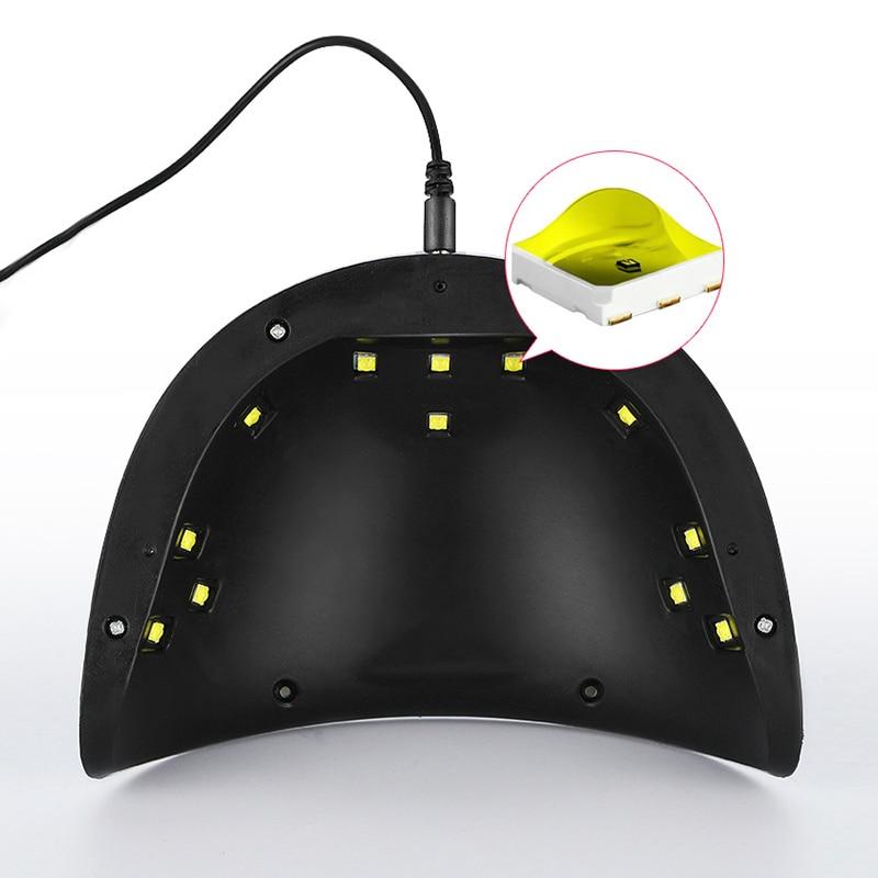 Acrylic Gel UV LED Nail Curved Lamp