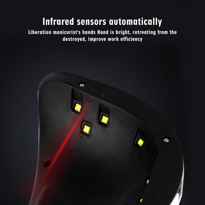 Acrylic Gel UV LED Nail Curved Lamp