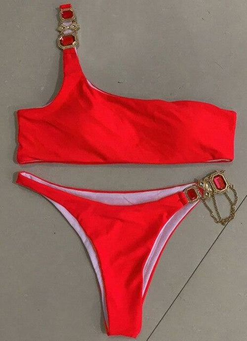 Jewelled Rhinestones Bikini Sets