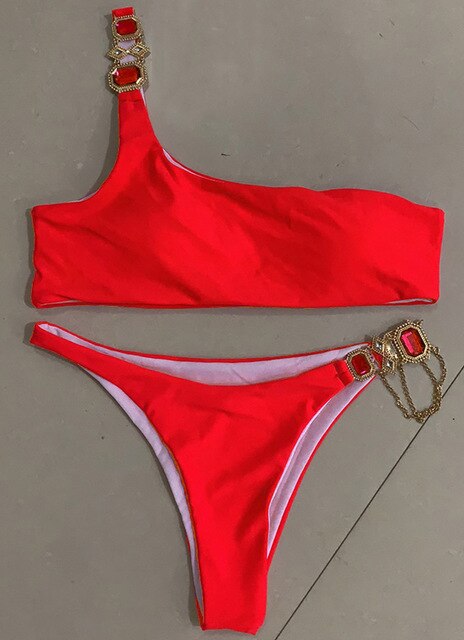 Jewelled Rhinestones Bikini Sets