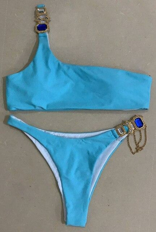 Jewelled Rhinestones Bikini Sets