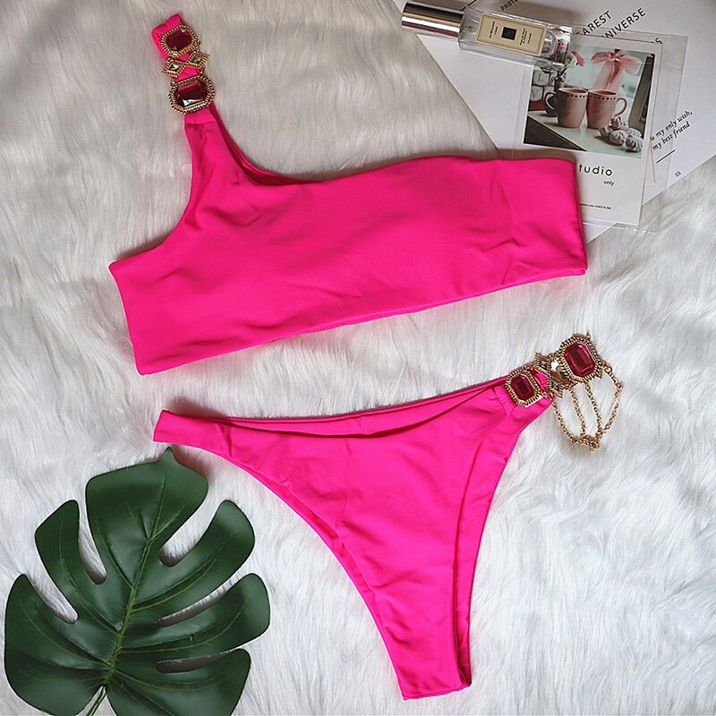 Jewelled Rhinestones Bikini Sets