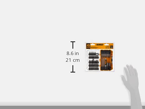 DEWALT Screwdriver Bit Set, Impact Ready, FlexTorq, 40-Piece (DWA2T40IR)