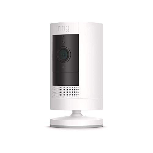 Ring Stick Up Cam Battery | Weather-Resistant Outdoor Camera, Live View, Color Night Vision, Two-way Talk, Motion alerts, Works with Alexa | Black