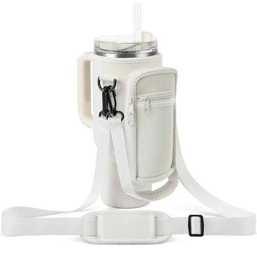 Stanley Cup Carrier With Pocket With Adjustable Strap