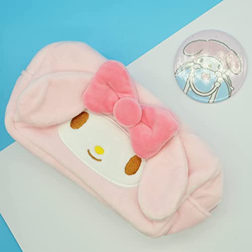 Kitty Travel Cosmetic Bag with Mirror