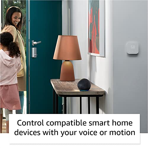 Echo Dot (5th Gen, 2022 Release) in Charcoal bundle with TP-Link Kasa Smart Color Bulb