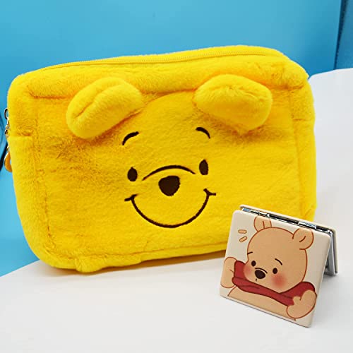 Kitty Travel Cosmetic Bag with Mirror