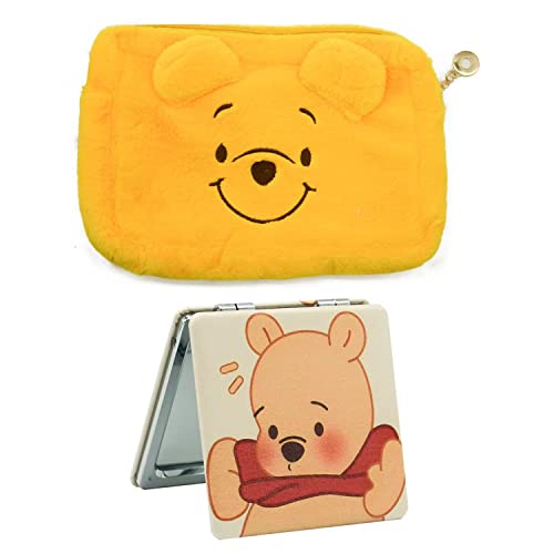 Kitty Travel Cosmetic Bag with Mirror