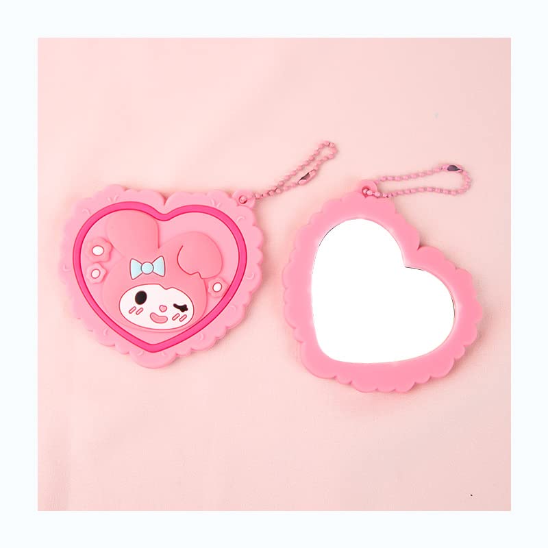 Kitty Travel Cosmetic Bag with Mirror