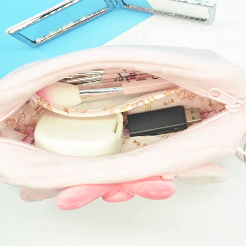 Kitty Travel Cosmetic Bag with Mirror