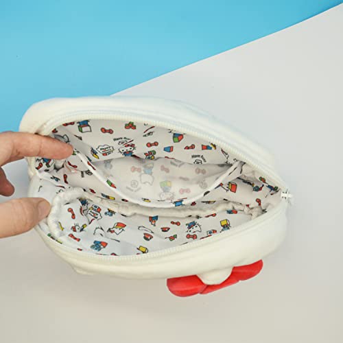 Kitty Travel Cosmetic Bag with Mirror