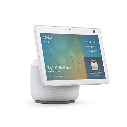 Echo Show 10 (3rd Gen) | HD smart display with motion and Alexa | Charcoal