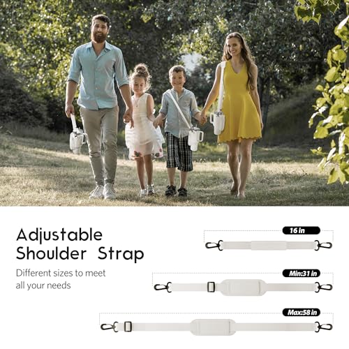 Stanley Cup Carrier With Pocket With Adjustable Strap