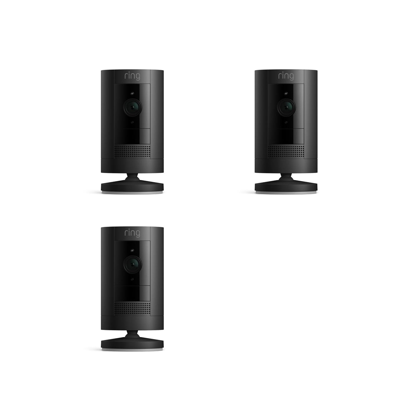 Ring Stick Up Cam Battery | Weather-Resistant Outdoor Camera, Live View, Color Night Vision, Two-way Talk, Motion alerts, Works with Alexa | Black
