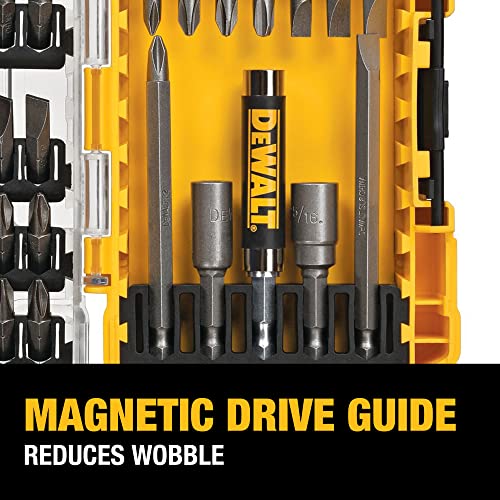 DEWALT Screwdriver Bit Set, Impact Ready, FlexTorq, 40-Piece (DWA2T40IR)