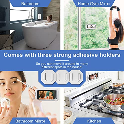 Waterproof 360° Rotation  Phone Case, Anti-Fog High Sensitivity Cover  Compatible with 4" - 7" Cell Phones