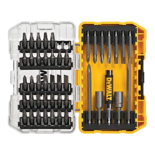 DEWALT Screwdriver Bit Set, Impact Ready, FlexTorq, 40-Piece (DWA2T40IR)